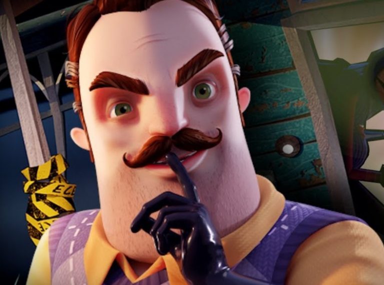 how to enter console in hello neighbor alpha 2